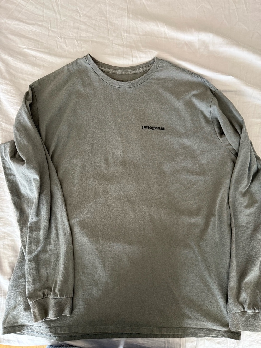 Patagonia Long Sleeve Crewneck Shirt - Grey
